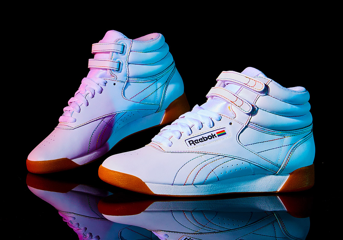 Reebok Pride Month Freestyle Hi