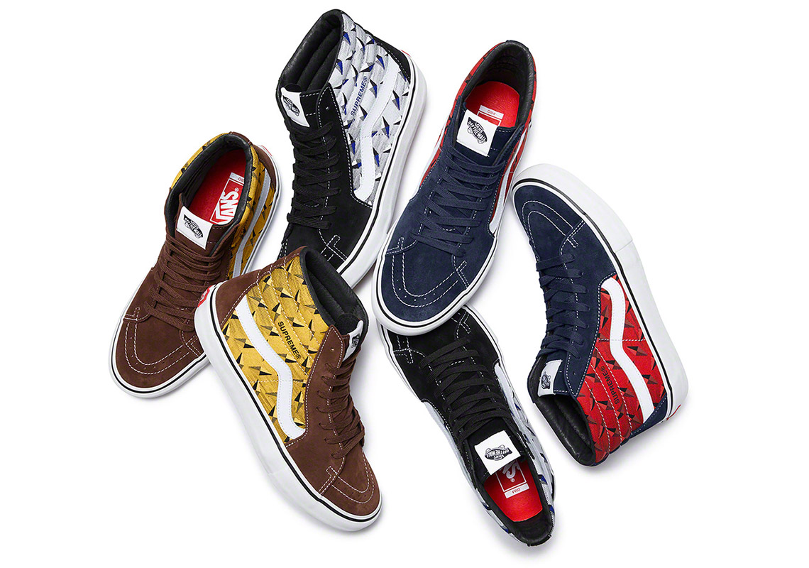 Supreme Ss19 Vans Sk8 Hi 4