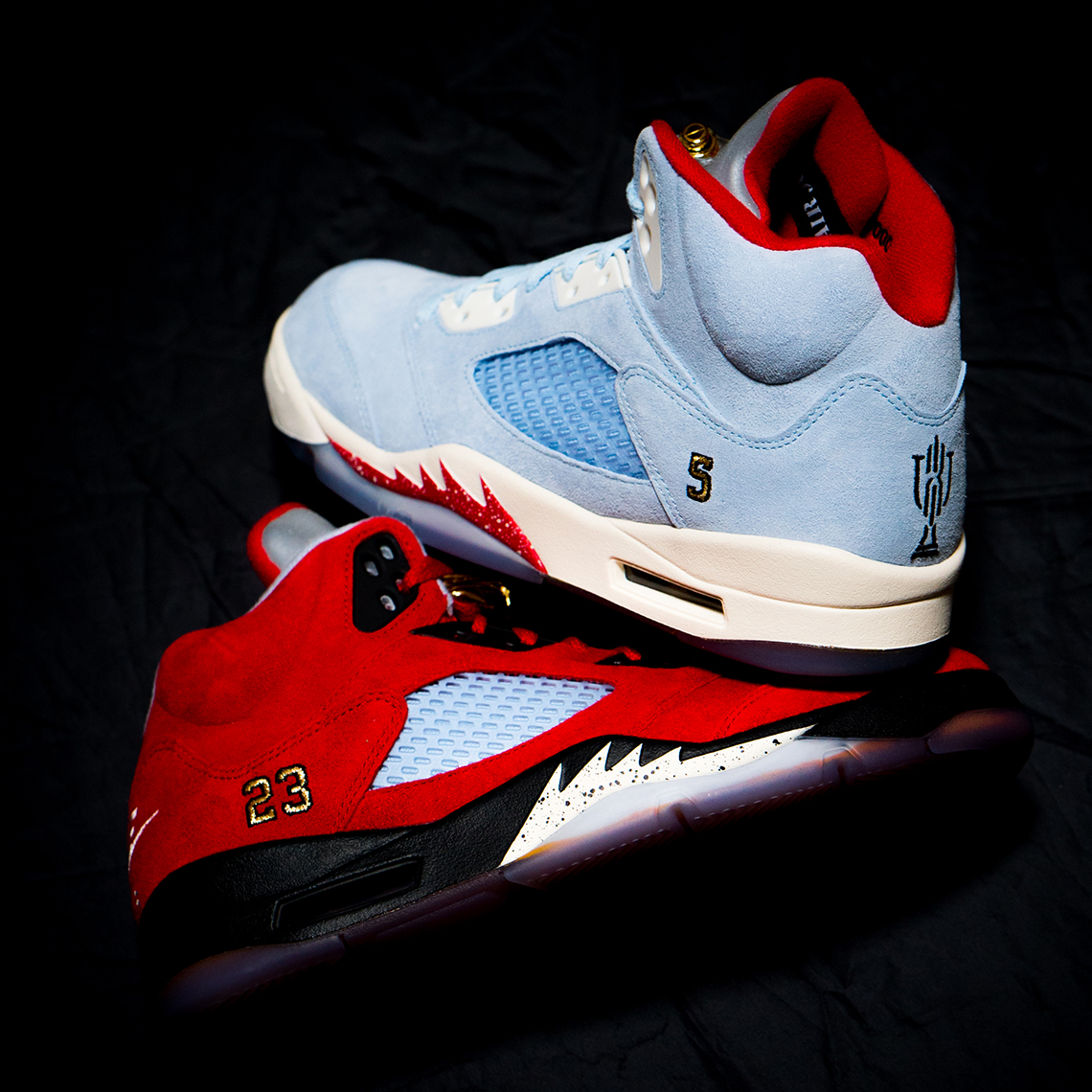 Trophy Room Air Jordan 5 Ice Blue 7