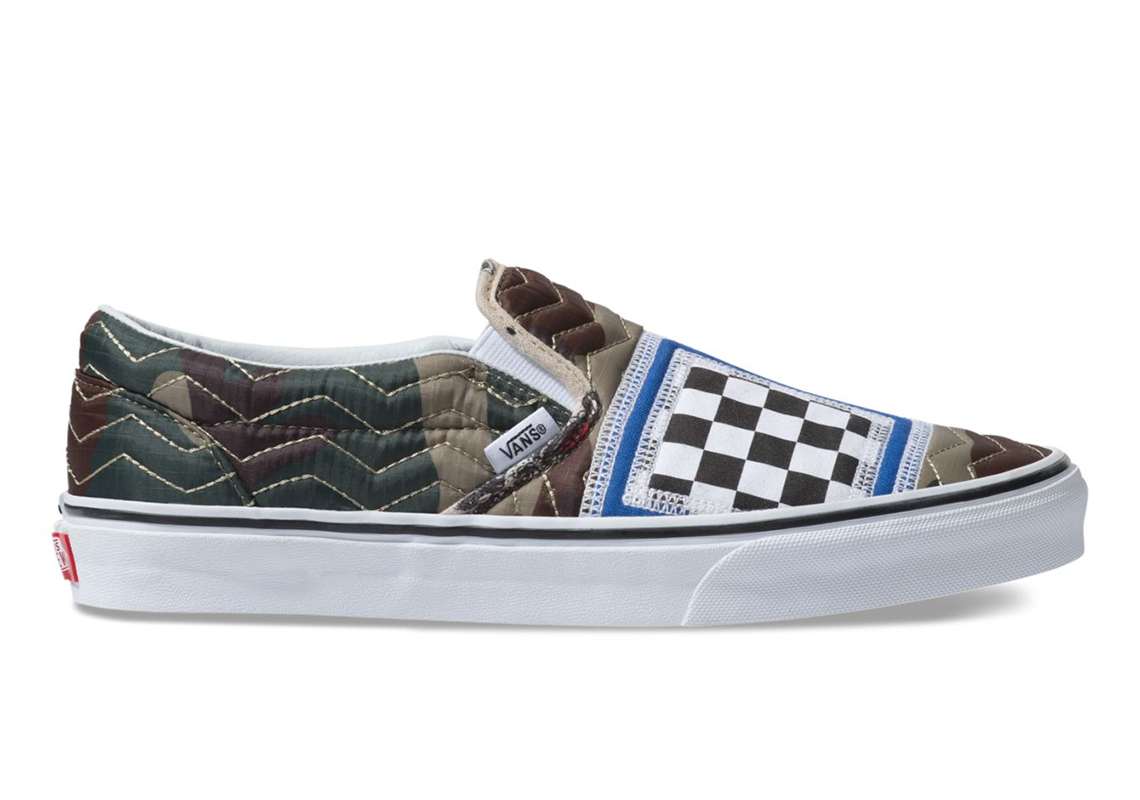 Vans Slip On Camo Patchwork 3