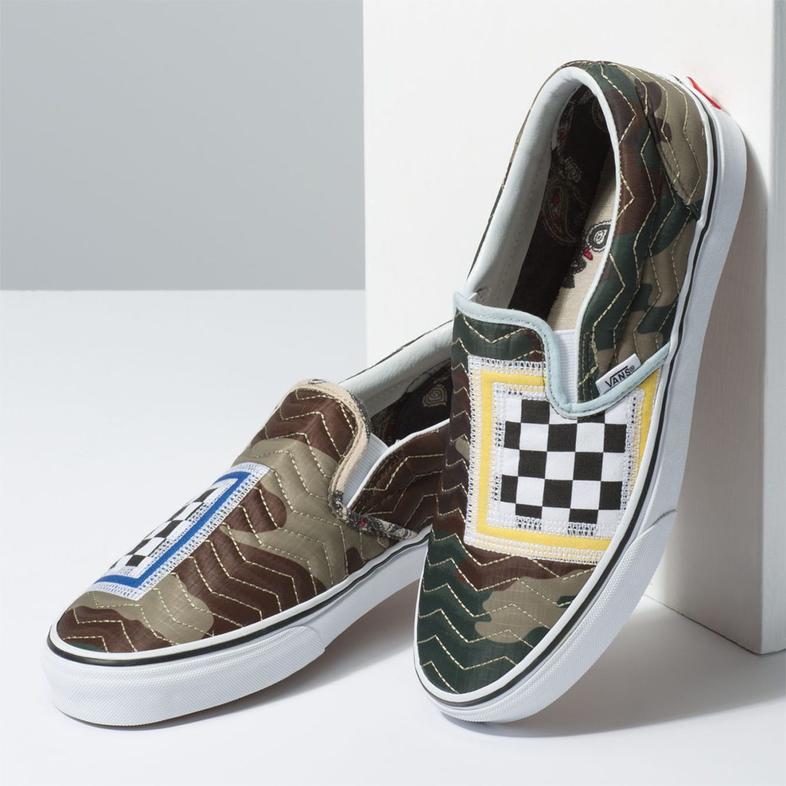 Vans Slip On Camo Patchwork 4