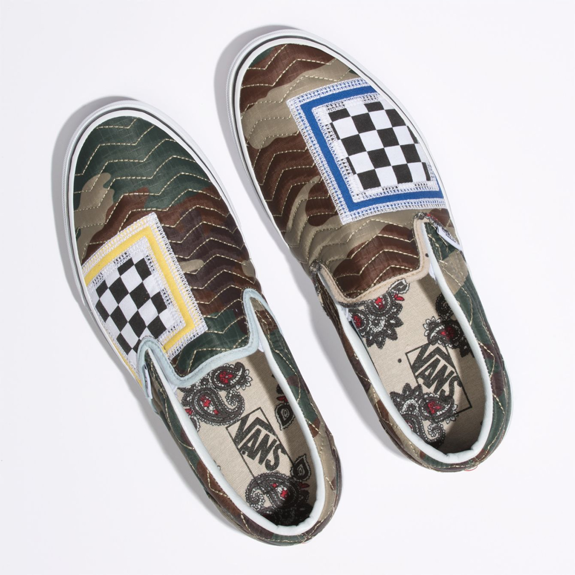 Vans Slip On Camo Patchwork 5