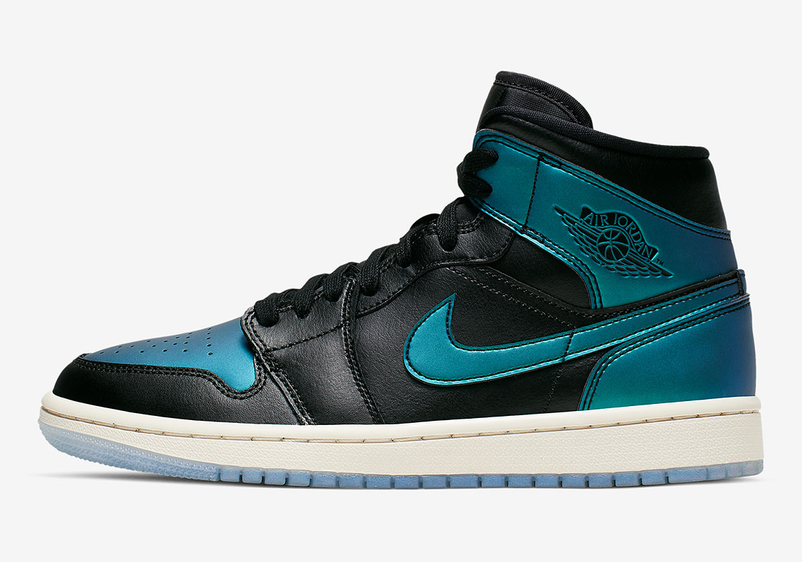 Air Jordan 1 Mid Iridescent Bq6472 009 1