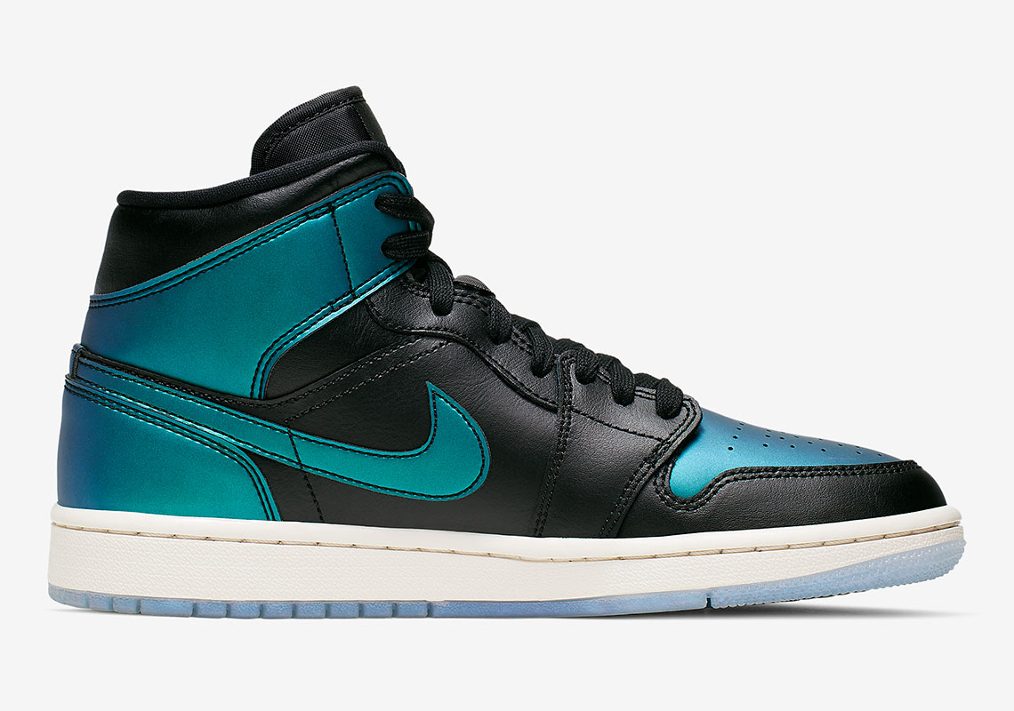 Air Jordan 1 Mid Iridescent Bq6472 009 3