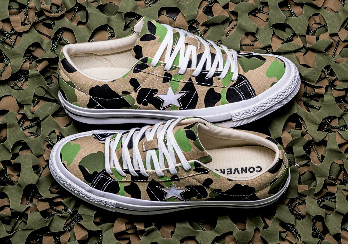 The Converse One Star "Duck Camo" Is Hitting Stores Now