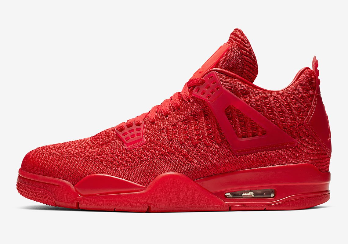 Jordan 4 Flyknit Red Aq3559 600 1