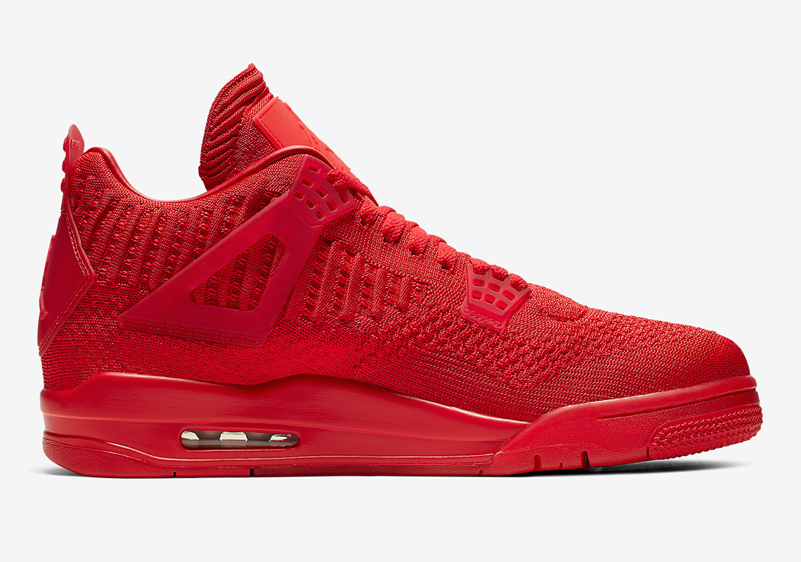 Jordan 4 Flyknit Red Aq3559 600 3