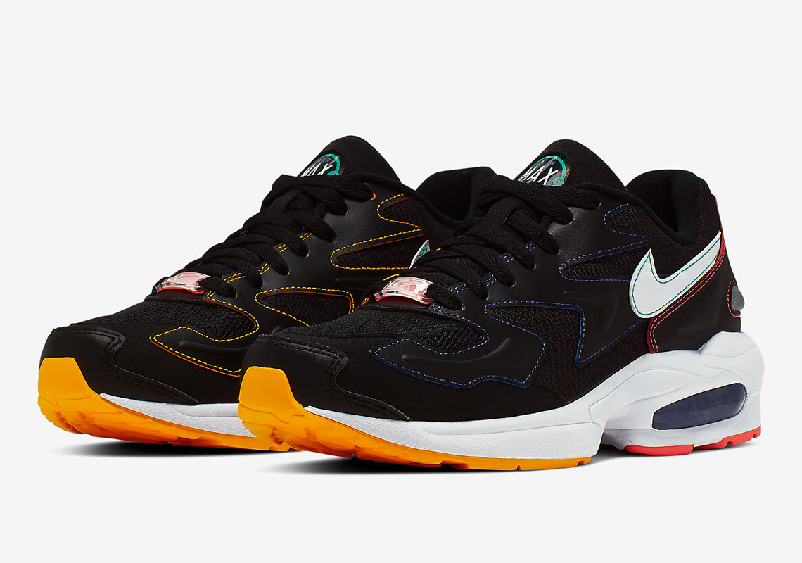 Nike Adds Colorful Contrast Stitching To The Air Max 2 Light