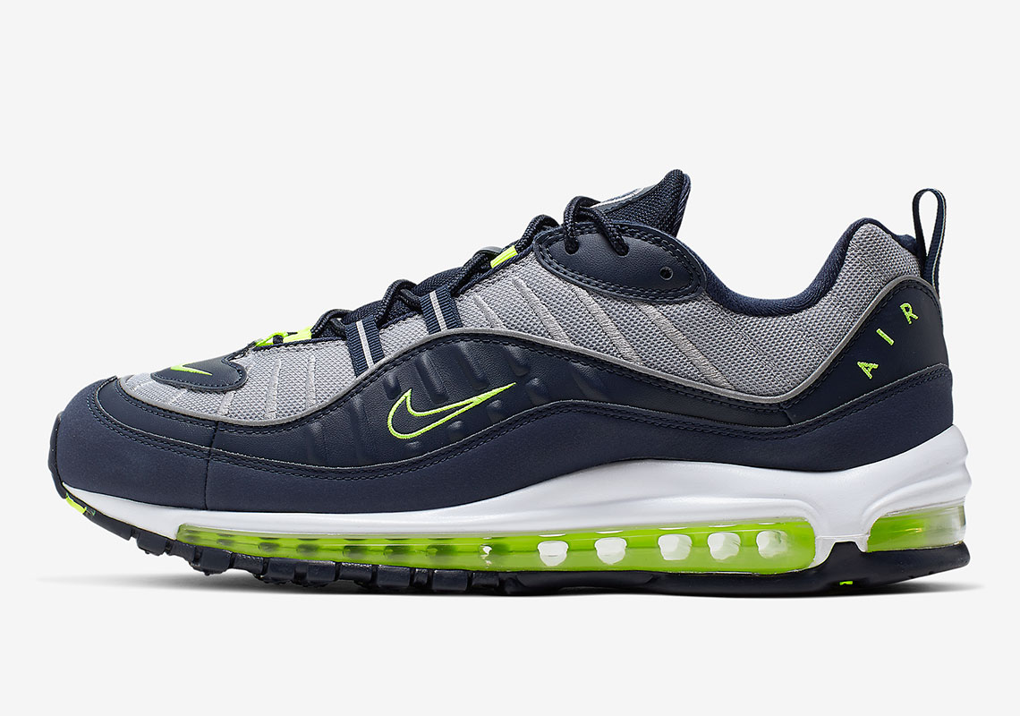 Nike Air Max 98 Navy Volt Cn0148 400 1