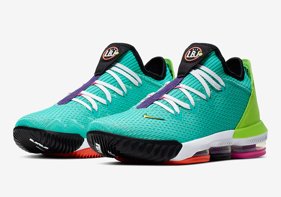 This Nike LeBron 16 Low "Hyper Jade" Is A Tribute To Air Max History