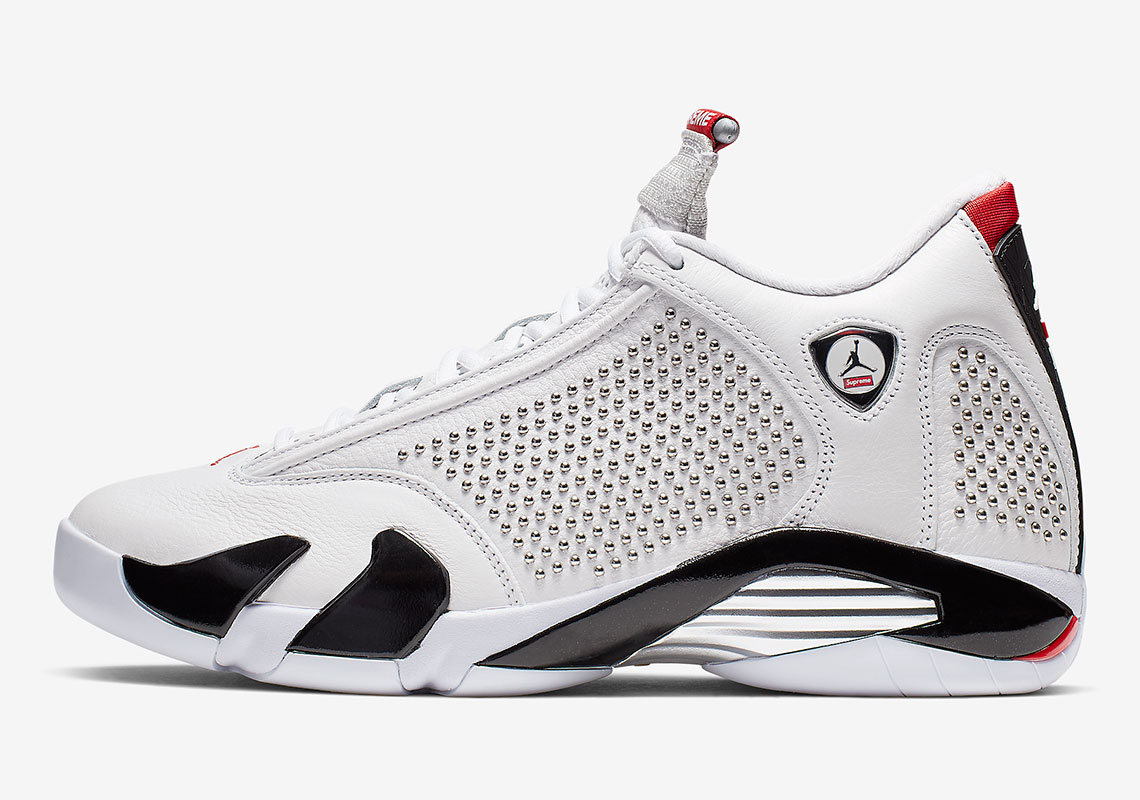 Supreme Air Jordan 14 White Bv7630 106 1