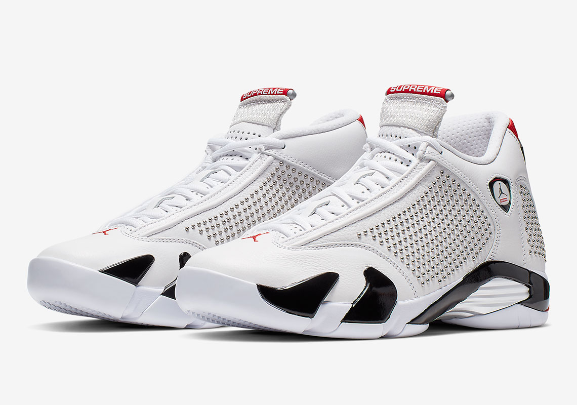 Supreme Air Jordan 14 White Bv7630 106 5