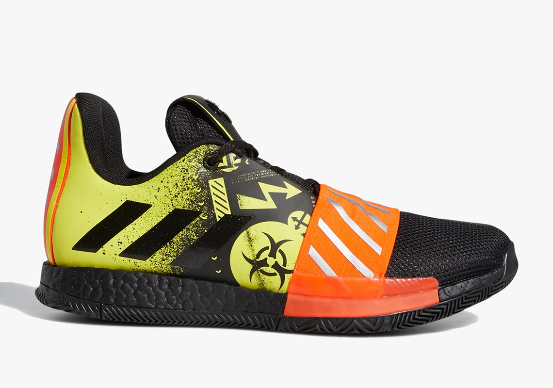 Handle James Harden's Toxic-Themed adidas Harden Vol. 3 With Care