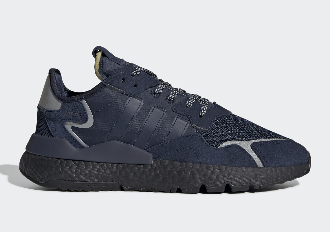 The adidas Nite Jogger Goes Stealthy With Dark Navy And Black BOOST