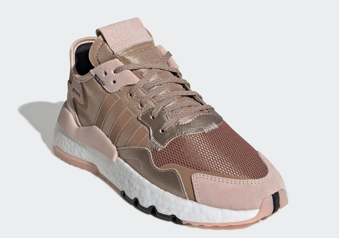 Adidas Nite Jogger Rose Gold Pink Ee5908 1