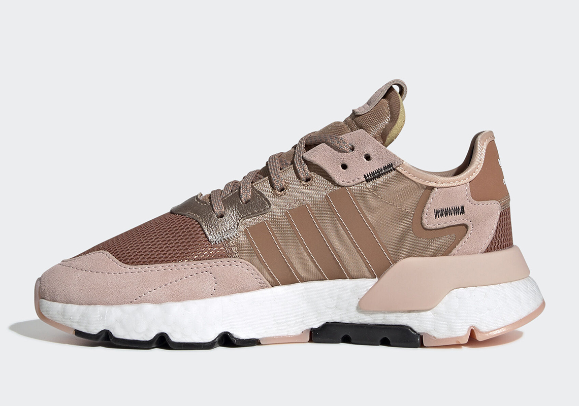 Adidas Nite Jogger Rose Gold Pink Ee5908 3