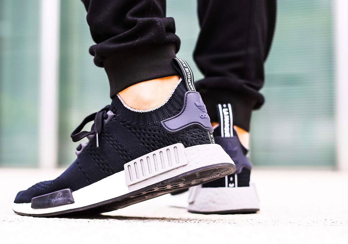 Adidas Nmd R1 Primeknit Ee5075 Black 2