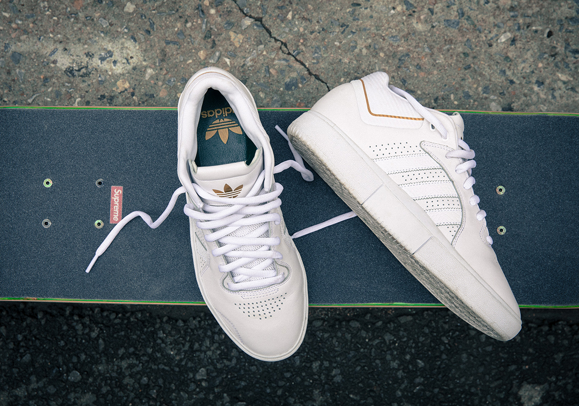 Adidas Skateboarding Tyshawn Triple White 2