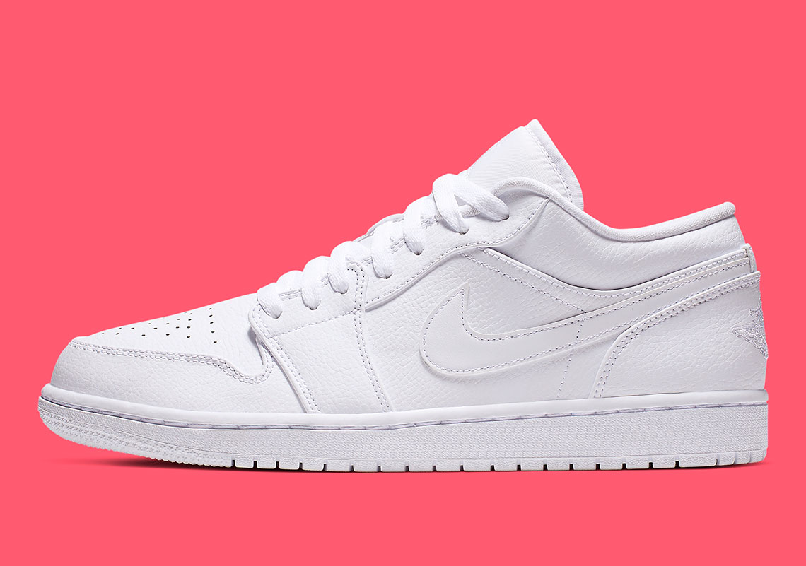 Air Jordan 1 Low Triple White 553558 112 2