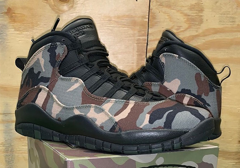 Ripstop Camo Prints Are Coming To The Air Jordan 10 Retro