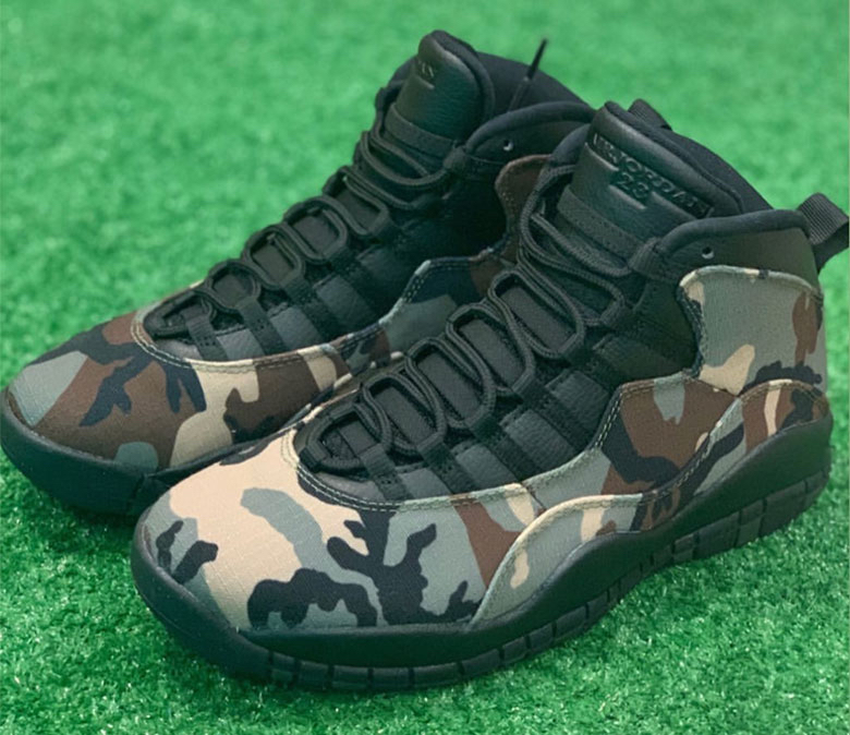 Air Jordan 10 Camo Release Date 2