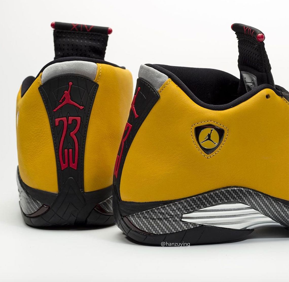 Air Jordan 14 Yellow Ferrari Bq3685 706 10