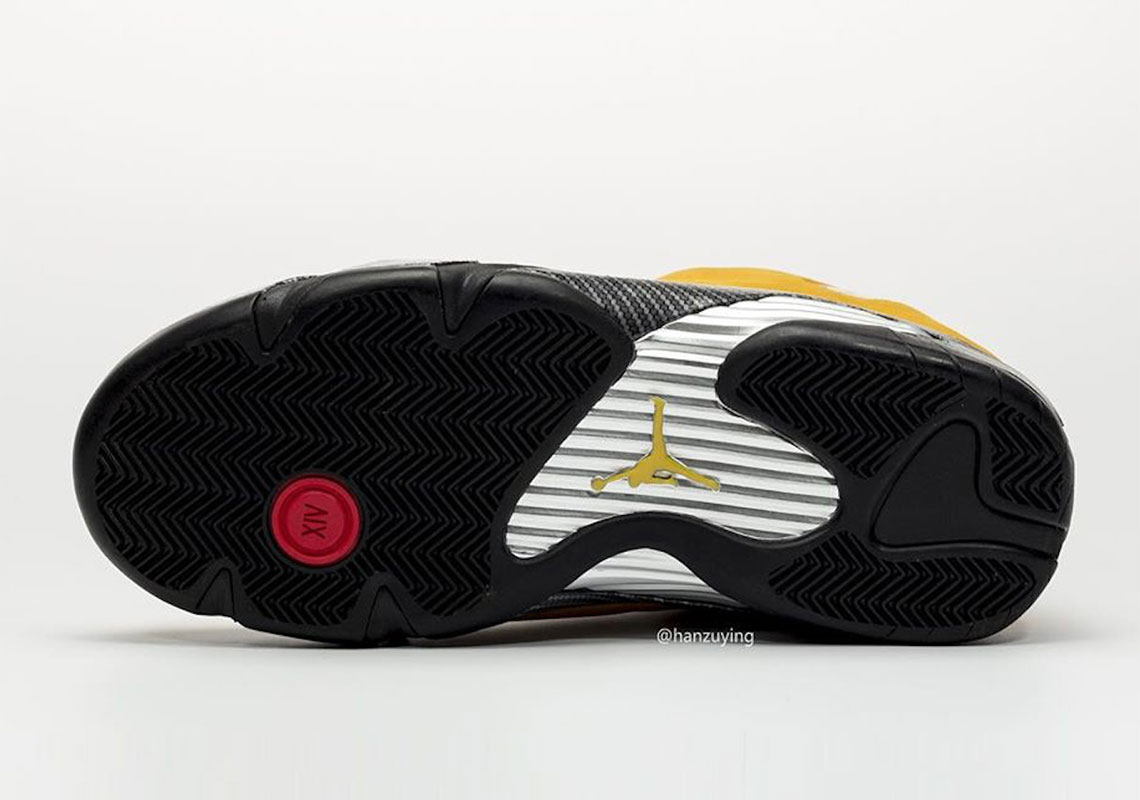 Air Jordan 14 Yellow Ferrari Bq3685 706 2