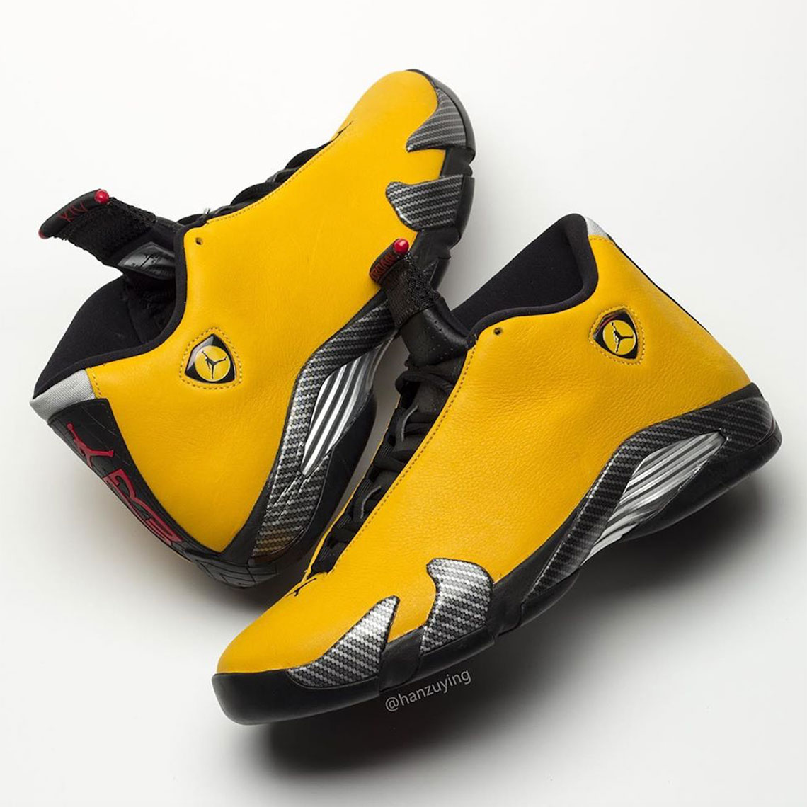 Air Jordan 14 Yellow Ferrari Bq3685 706 5