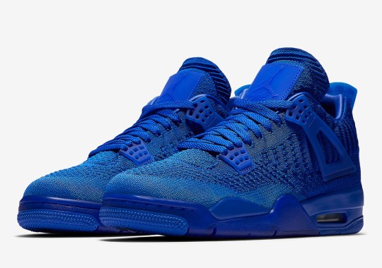 Official Images Of The Air Jordan 4 Flyknit In Royal