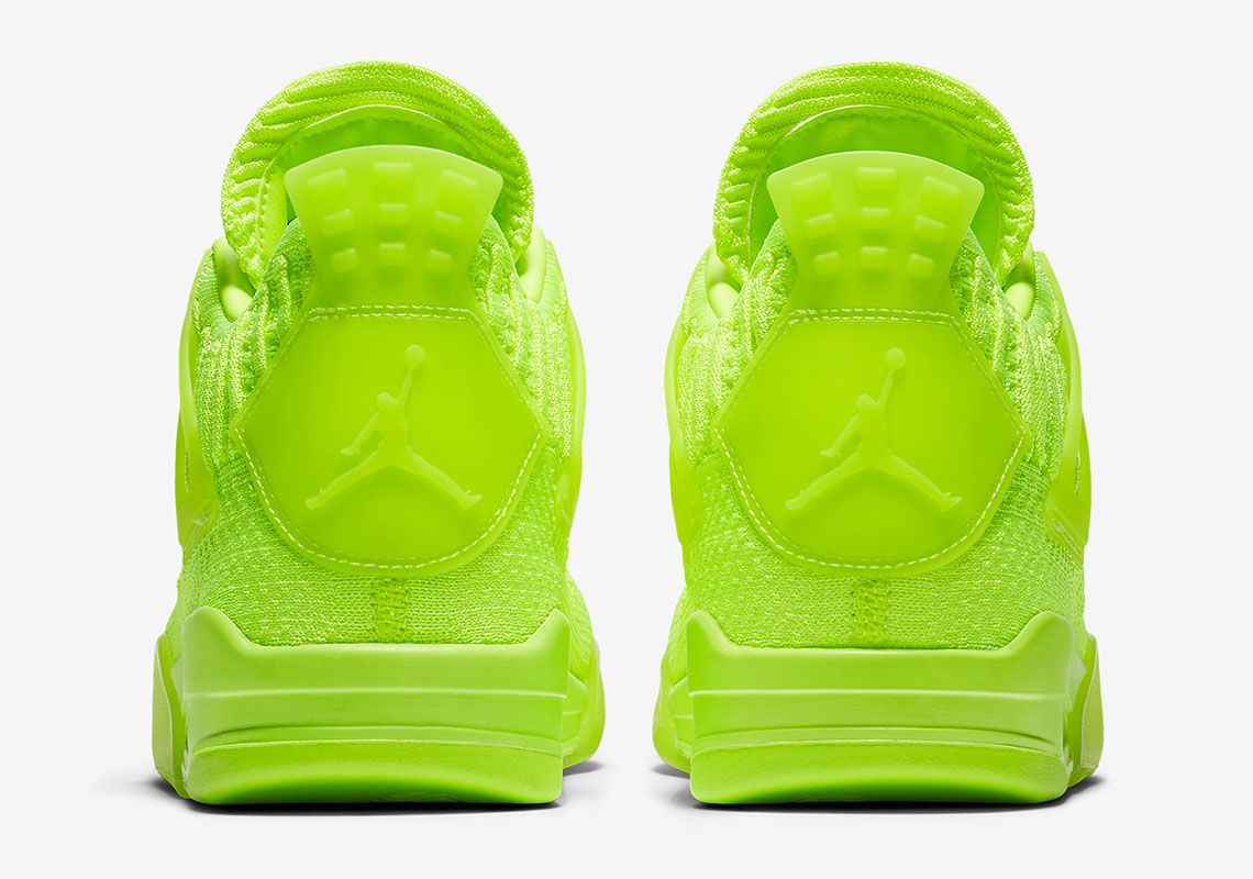 Air Jordan 4 Flyknit Volt Aq3559 700 Release Date 1