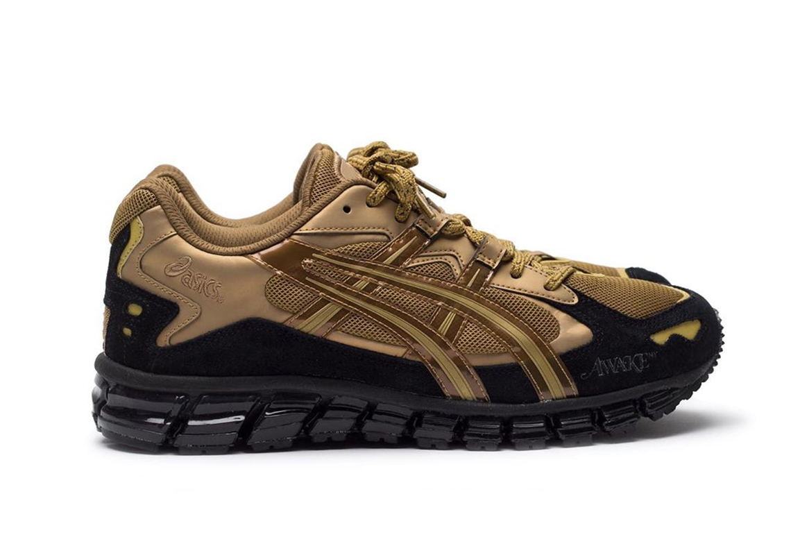 Awake Asics Gel Kayano 5 360 Black Gold Release Date 3