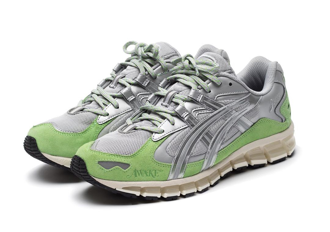 Awake Asics Gel Kayano 5 360 Silver Green Release Date 4