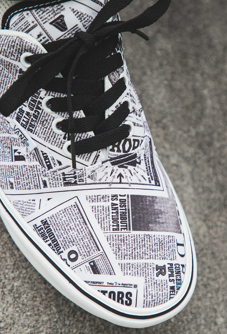 Harry Potter Vans Authentic Daily Prophet 1