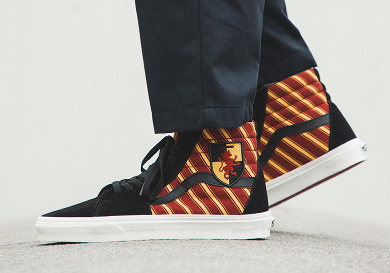 Harry Potter Vans Sk8 Hi Gryffindor 2