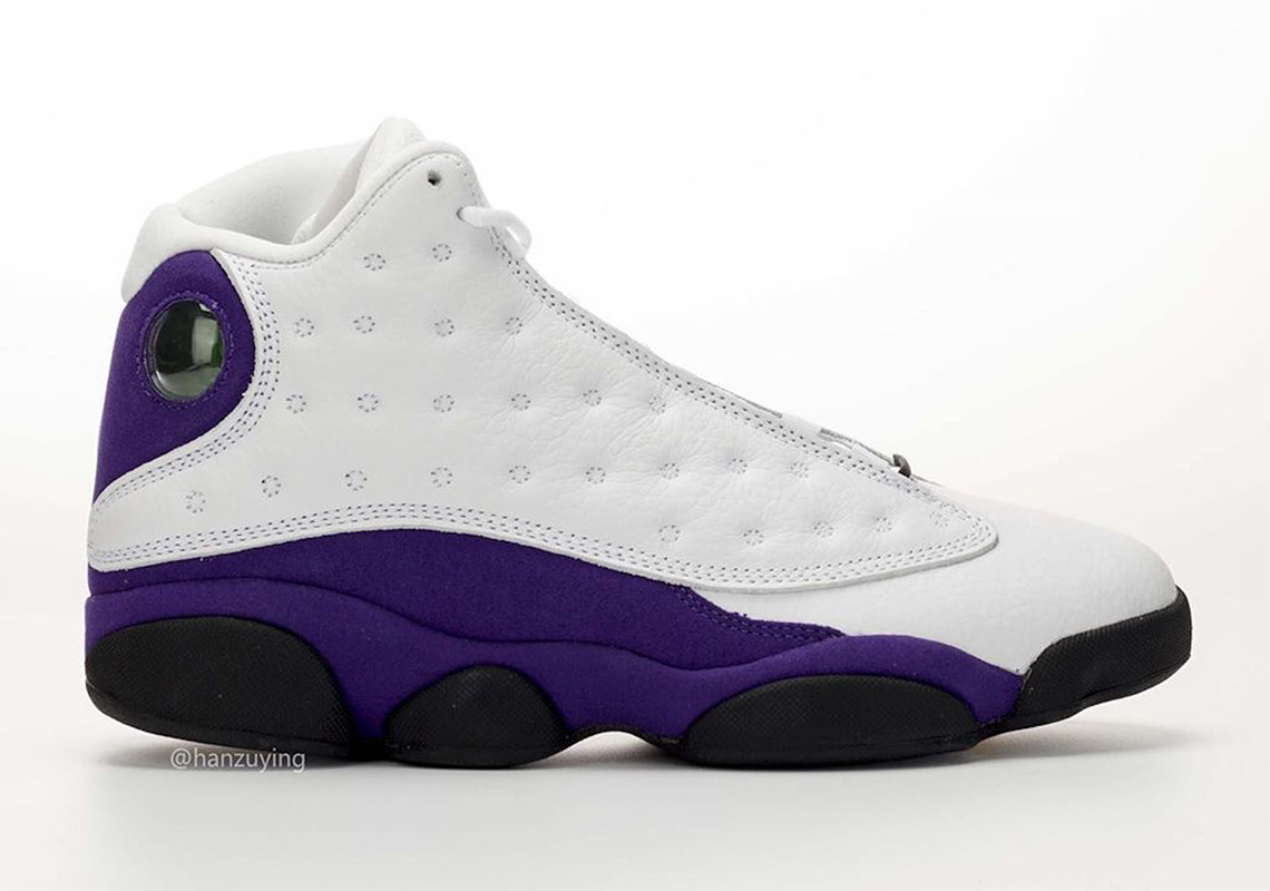 Air Jordan 13 "Lakers" Commemorates Michael Jordan's Rivals Of The 1990s