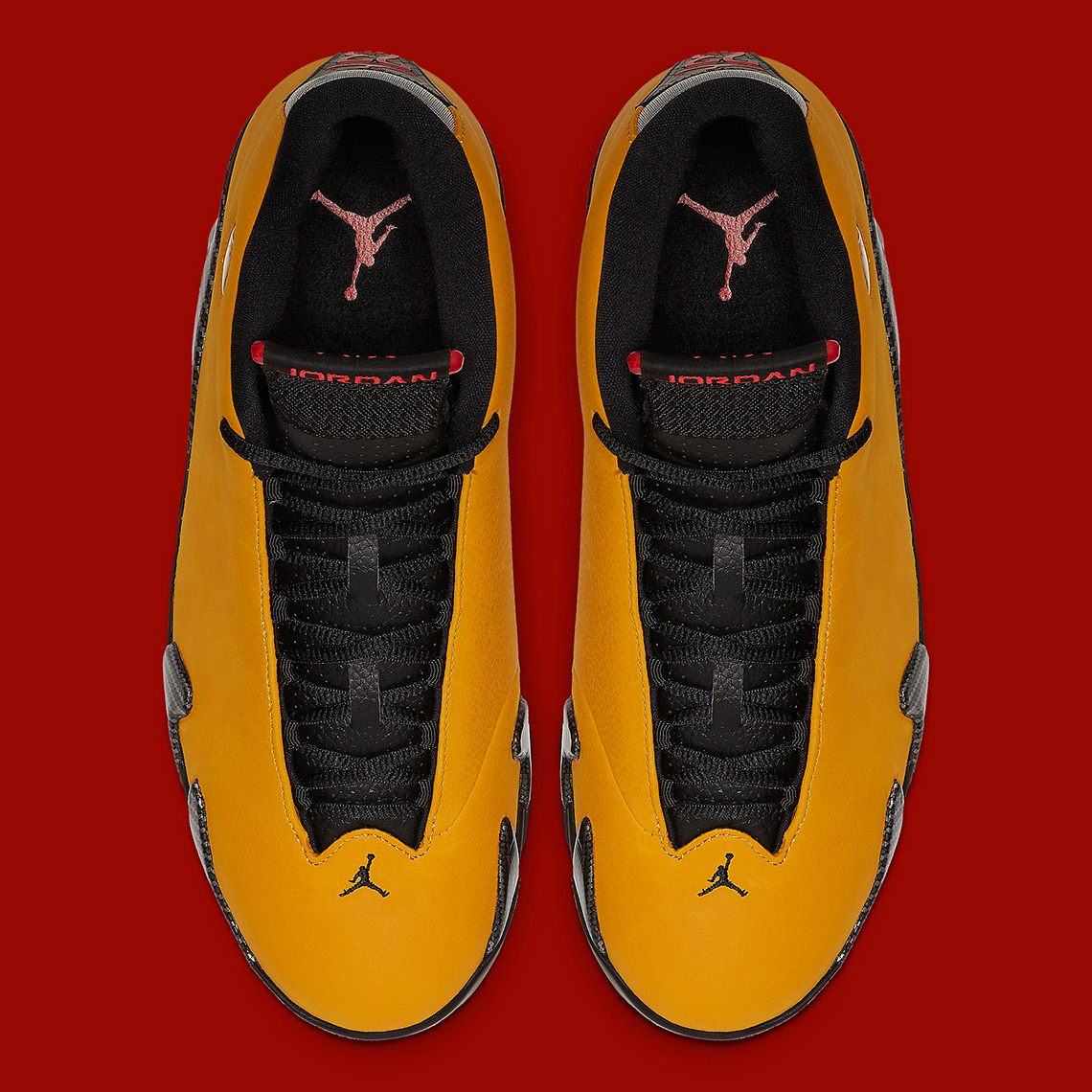 Jordan 14 Yellow Ferrari Bq3685 706 Photos 4