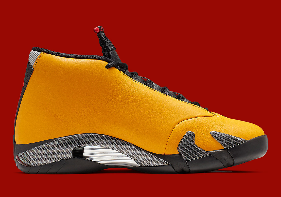 Jordan 14 Yellow Ferrari Bq3685 706 Photos 6