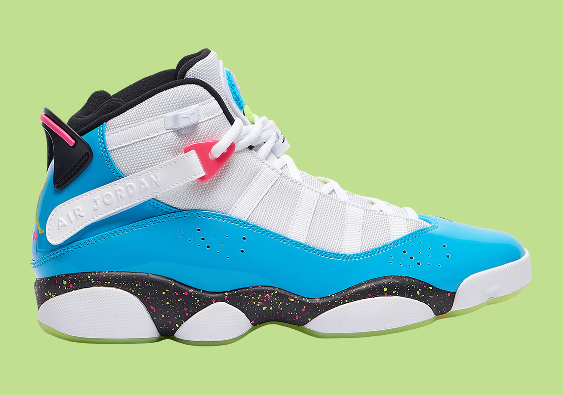 Colorful And Festive Accents Appear On The Jordan 6 Rings