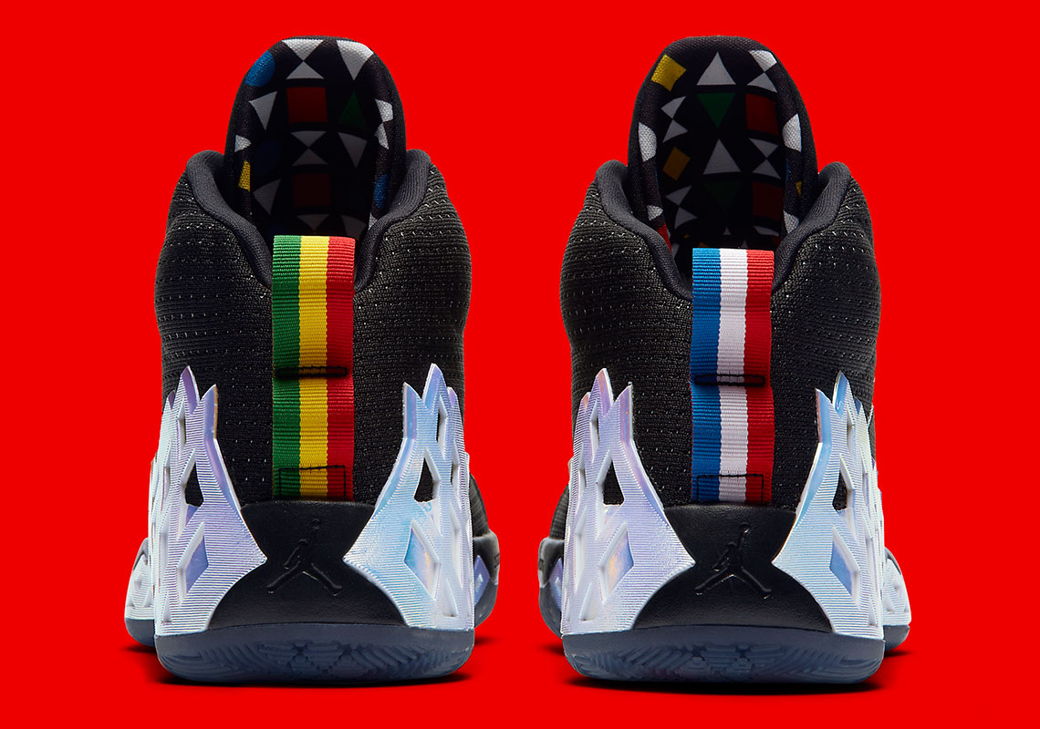 Jordan Jumpman Diamond Mid Quai 54 Features French And Ethiopian Flag Colors