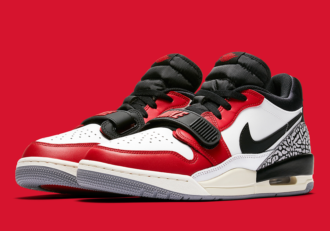 The "Chicago" Colorway Appears On The Jordan Legacy 312 Low