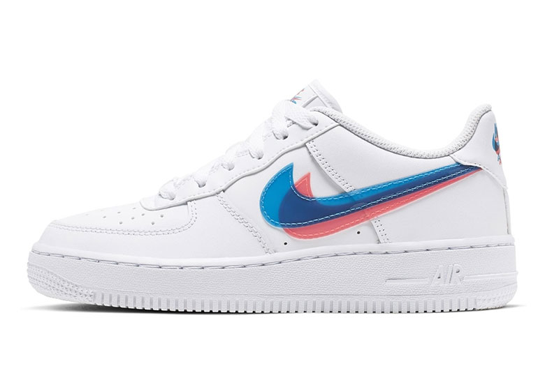 These Nike Air Force 1s Require 3D Glasses