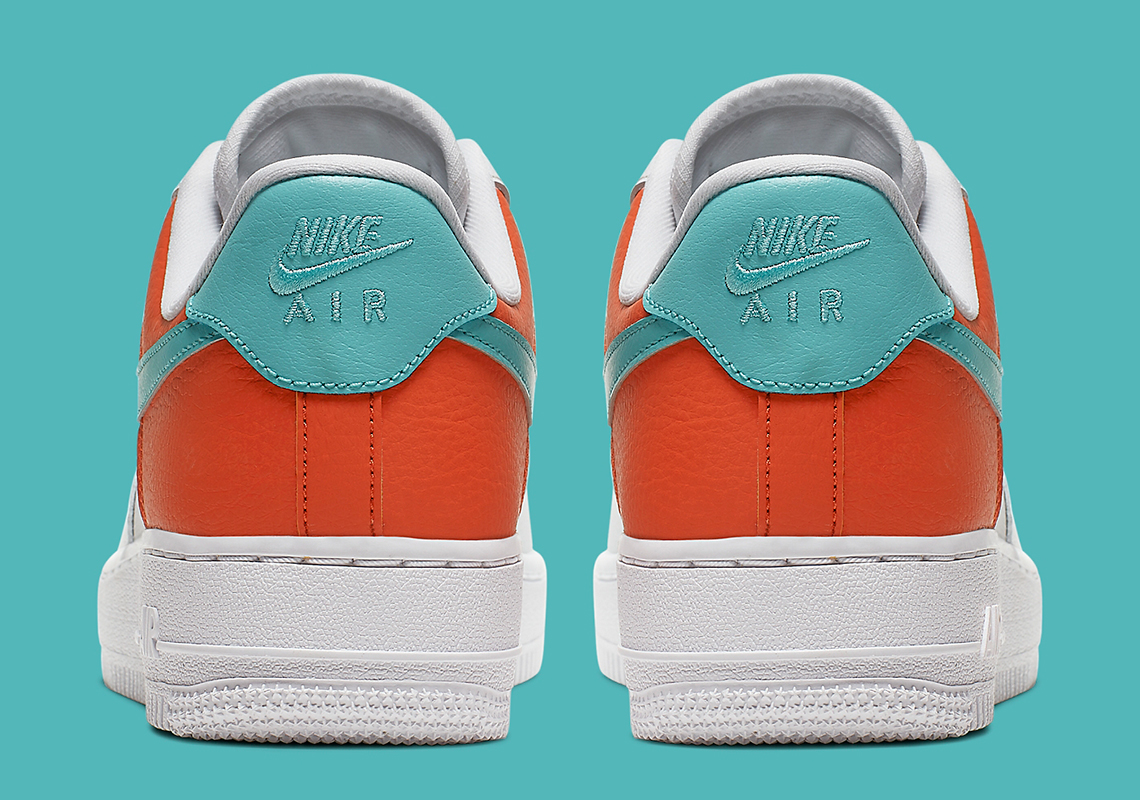 Nike Air Force 1 White Aqua Clay Aa0287 106 6