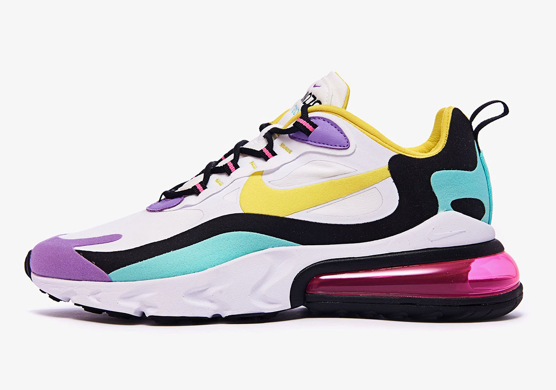 The Nike Air Max 270 React "Bright Violet" Releases On August 16th