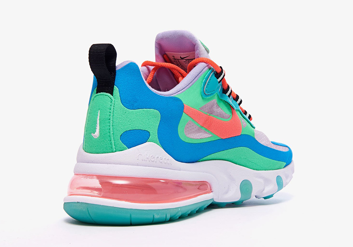 Nike Air Max 270 React Blue Lagoon At6174 300 3