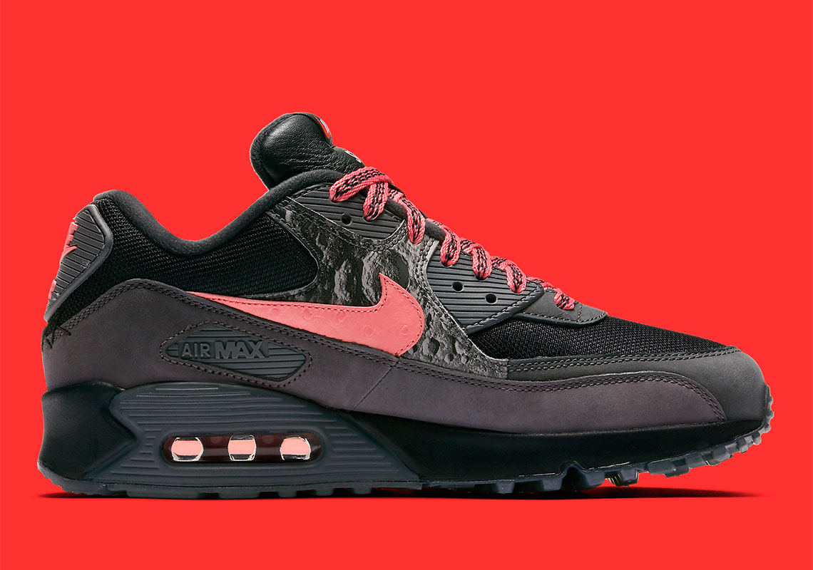 Nike Air Max 90 Mixtape Side B Black Infrared Ci6394 001 6