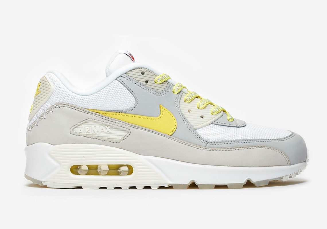 Nike Air Max 90 White Lemon Frost Ci6394 100 1