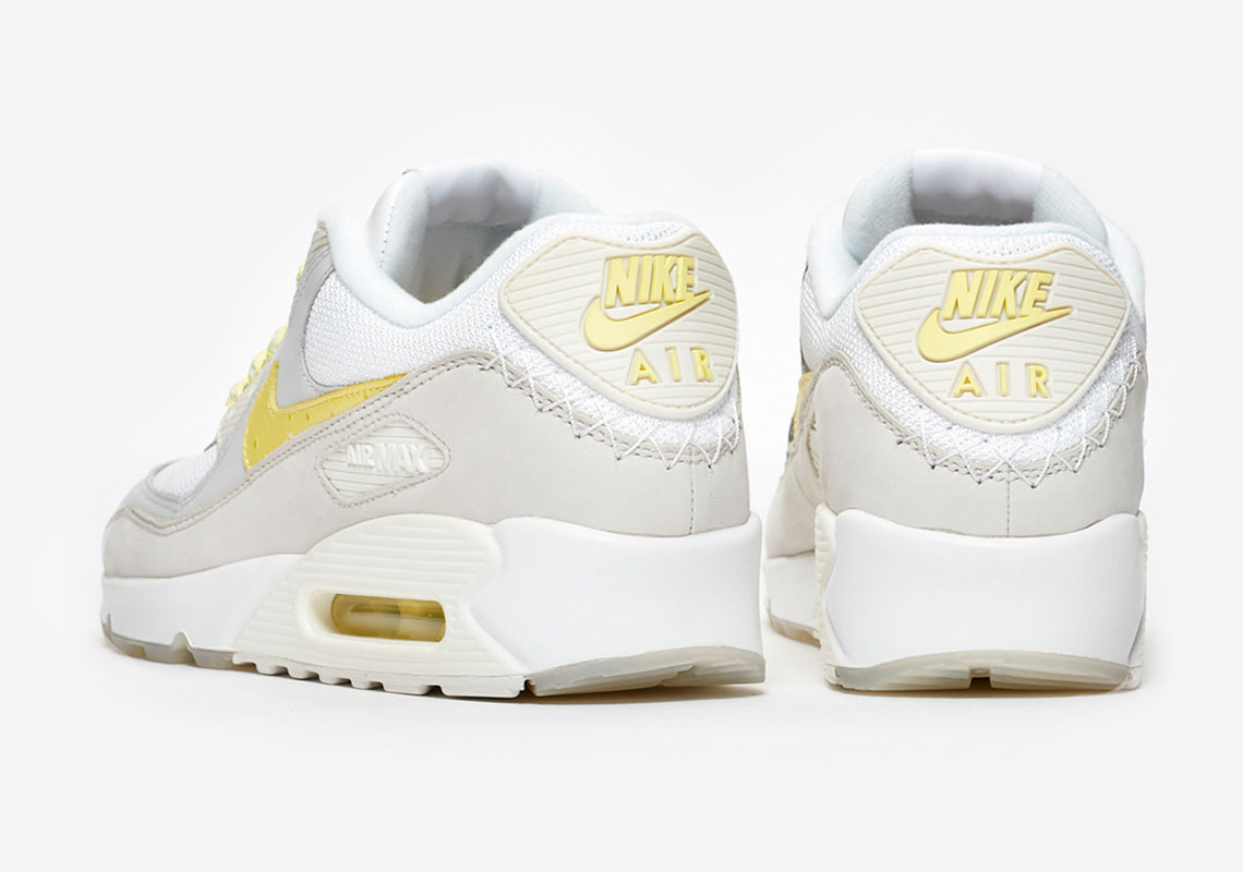 Nike Air Max 90 White Lemon Frost Ci6394 100 3