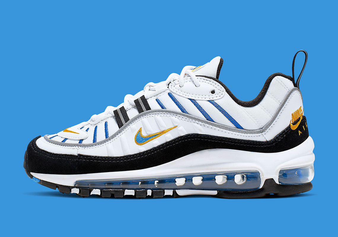 This Nike Air Max 98 Adds A Classic Logo On The Heel