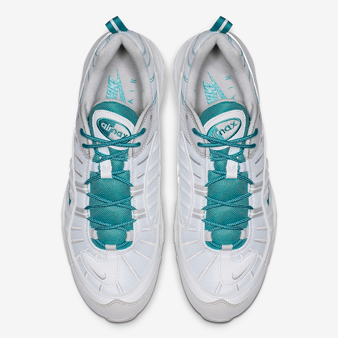 Nike Air Max 98 White Sail Teal 640744 109 2