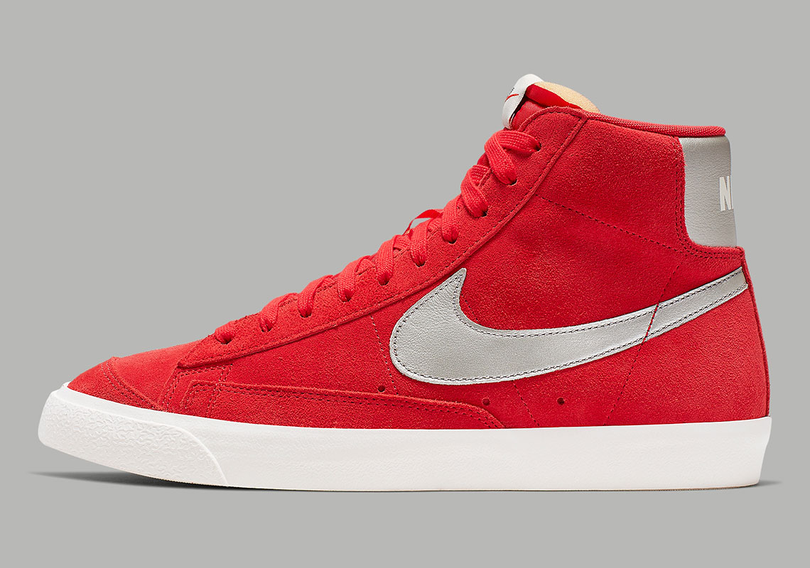 Nike Blazer Mid Vintage Red Cj9693 600 1